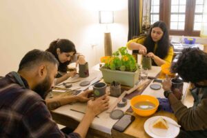 Delhi In person Pottery Workshop Studio Artinject Art Workshop